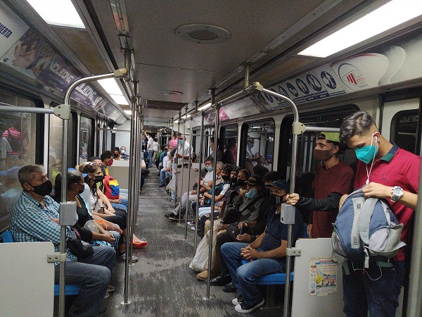 Metro de Valencia movilizó a más de 47 mil usuarios durante la primera semana de mayo